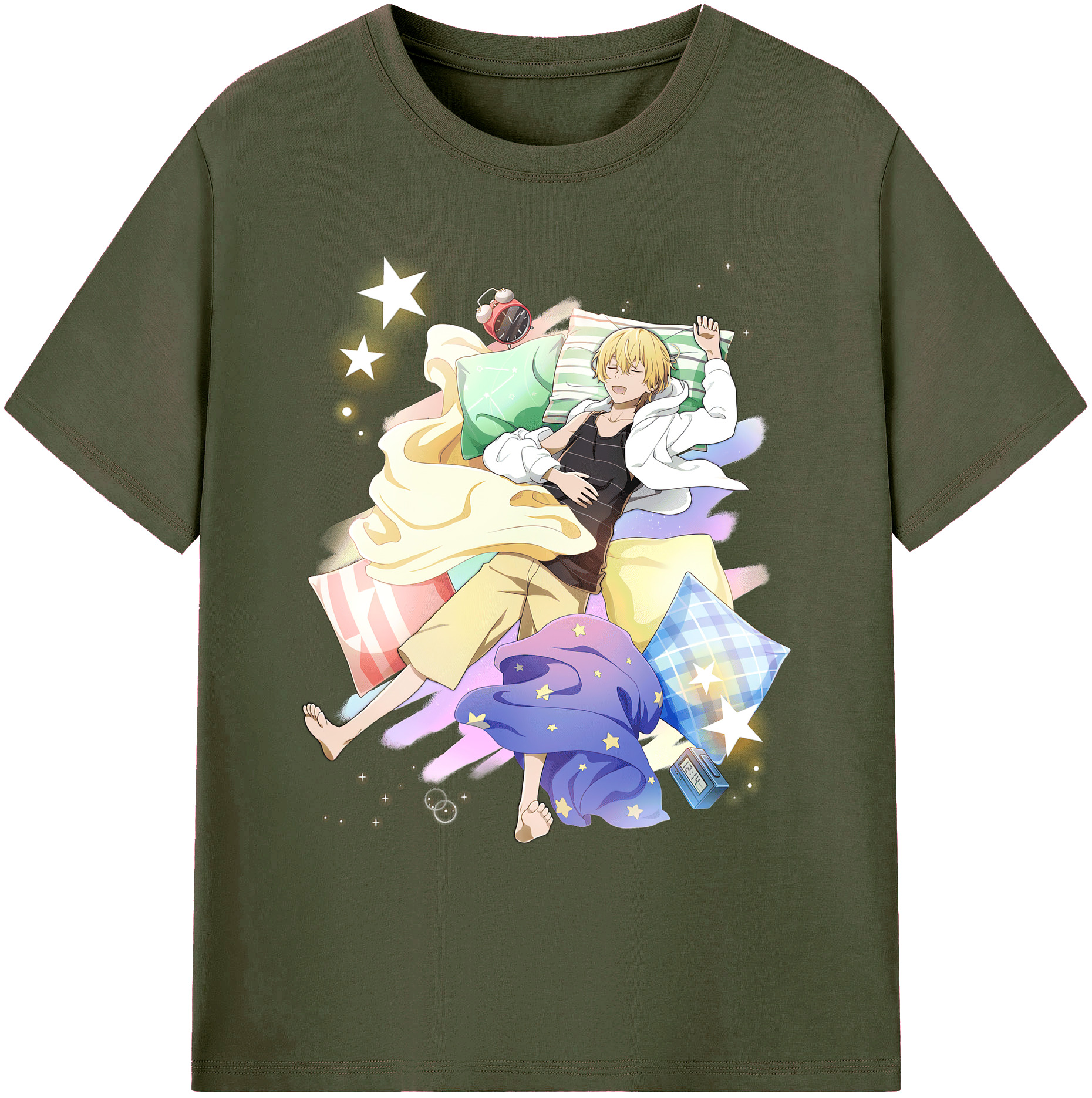 （画像用） 文豪ストレイドッグス Bungo Stray Dogs 綿100％ メンズ半袖Tシャツ｜肌触りやわらか＆通気性